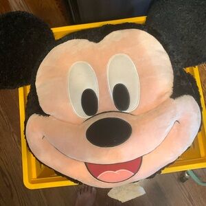 Disney Mickey Head Pajama Pouch. Good Condition.